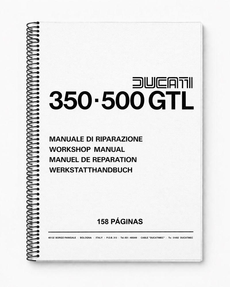 Manual de Taller Ducati 350-500 GTL