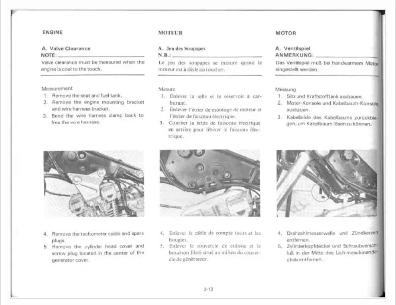 Manual de Taller Yamaha XS400 1982 - Imagen 3