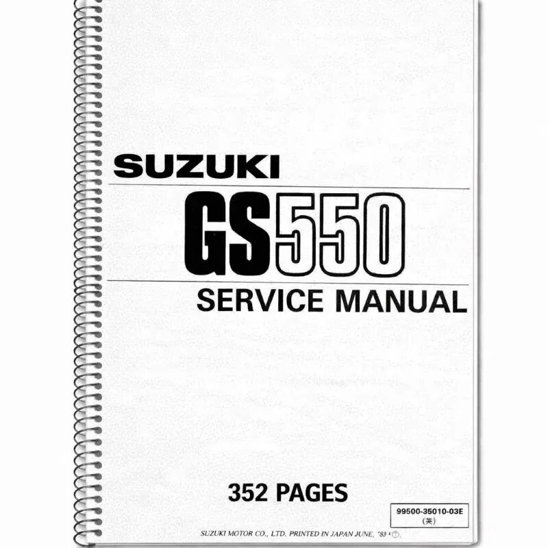 Manual de Taller Suzuki GS550