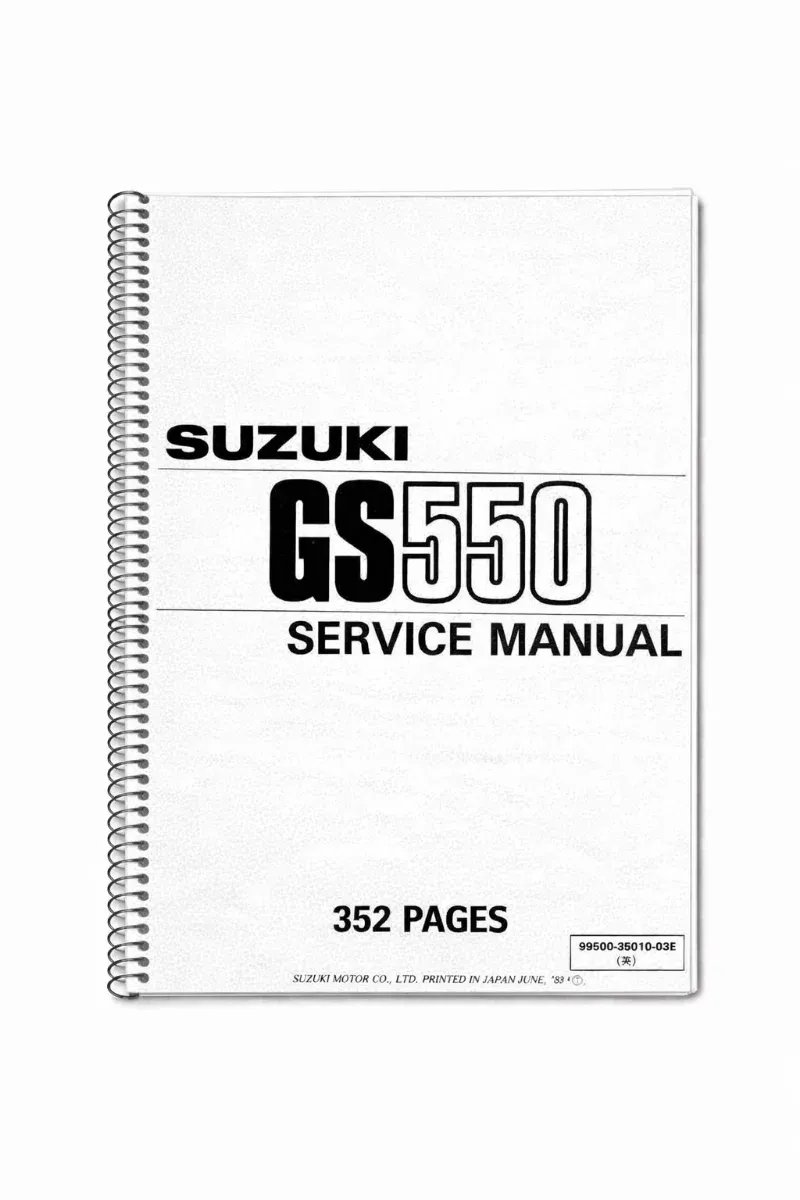 Manual de Taller Suzuki GS550