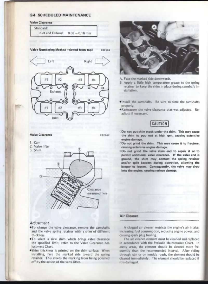 Manual de Taller Kawasaki GPz1100 KZ1100R - Imagen 3