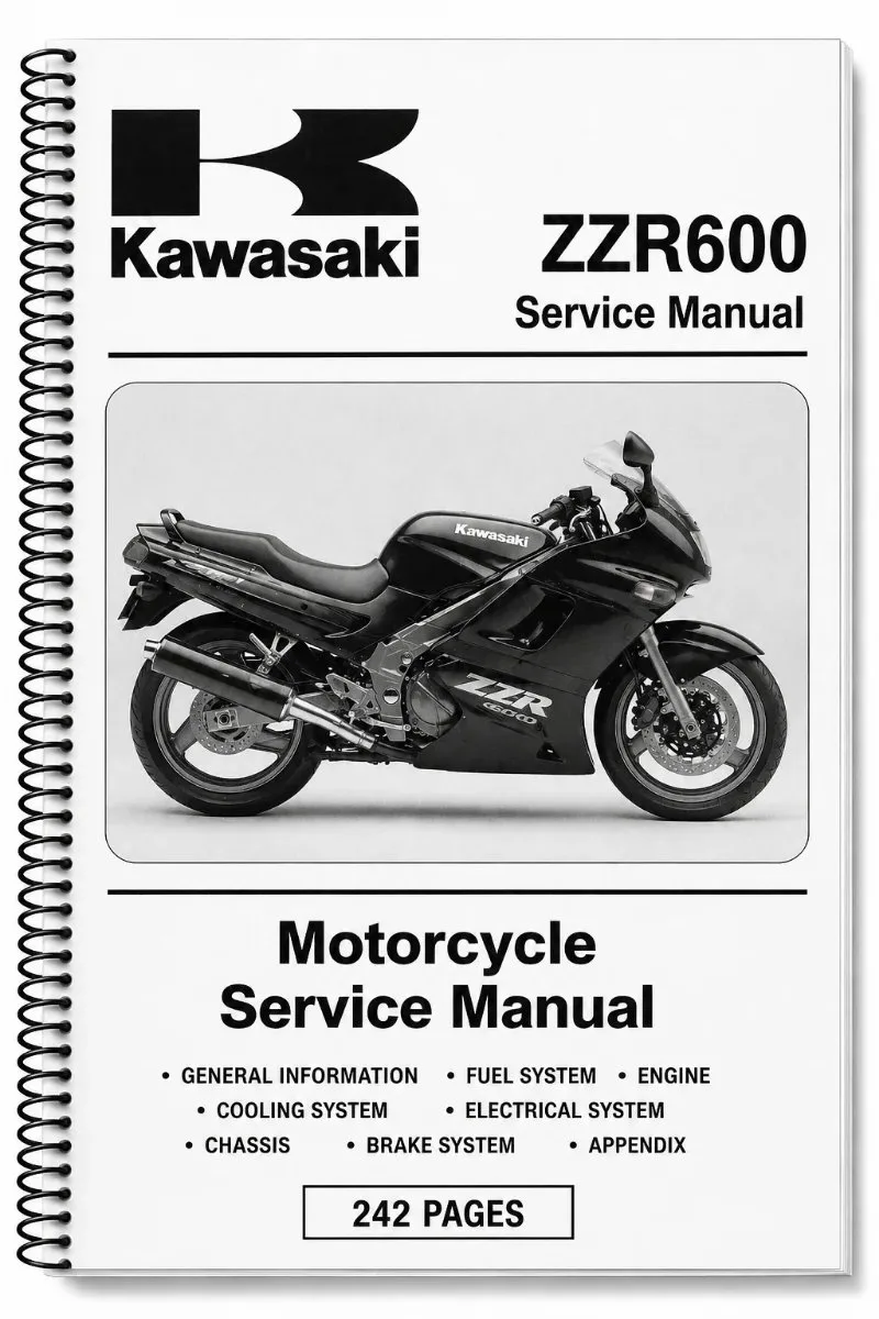 Manual de Taller Kawasaki ZZR600 1993