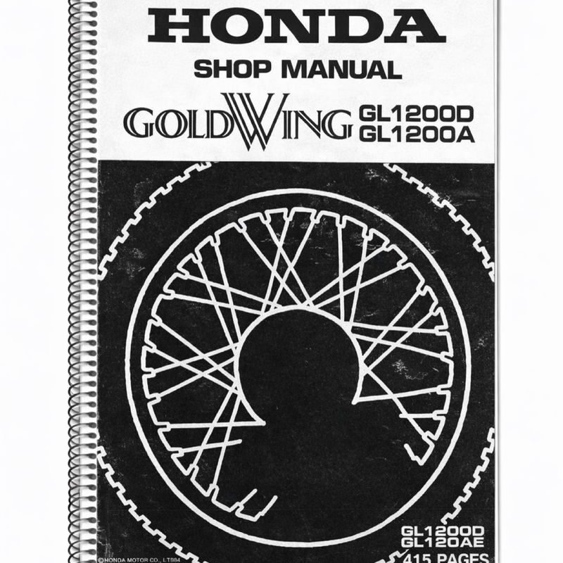 Manual Taller Honda Gold Wing GL1200