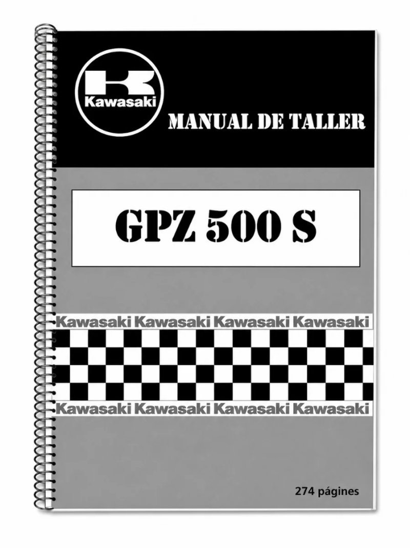 Manual de Taller Kawasaki GPZ 500 S - Imagen 2