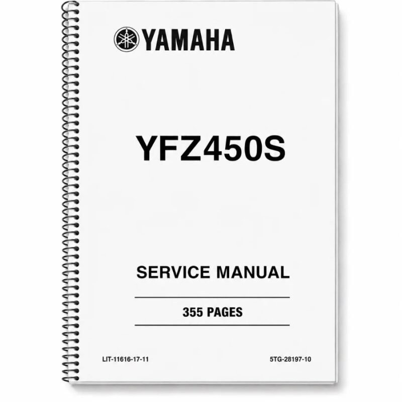 Manual de Taller Yamaha YFZ450S 2004