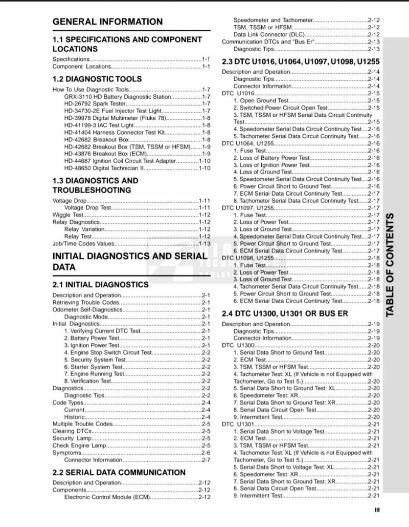 Manual de Taller Harley-Davidson Sportster 2013 - Imagen 2