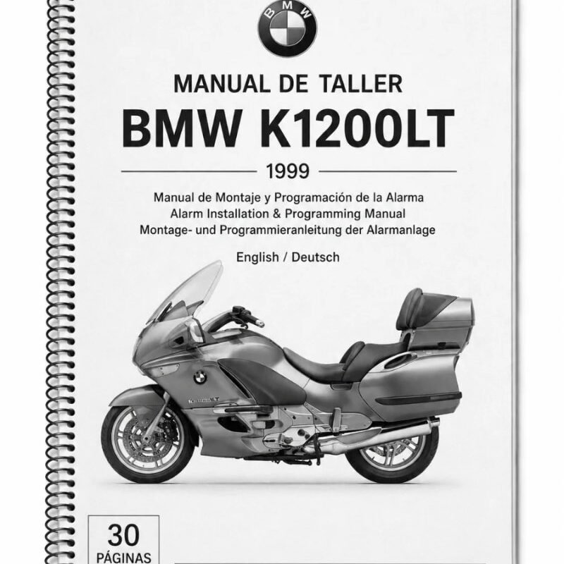Manual de Taller BMW K1200LT 1999