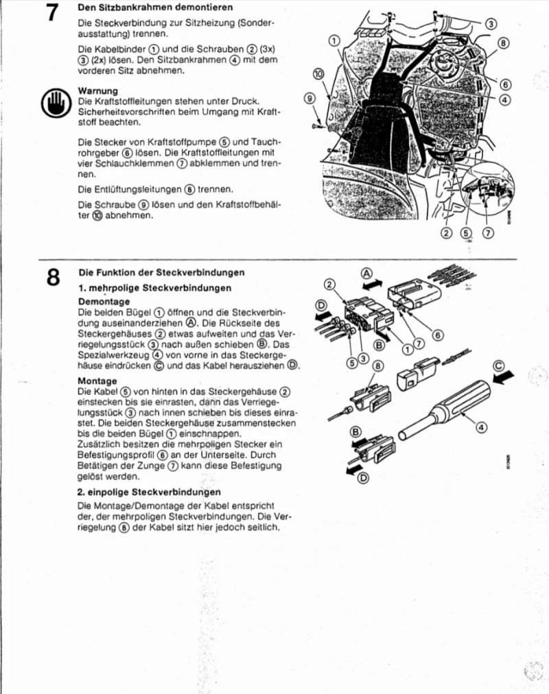 Manual de Taller BMW K1200LT 1999 - Imagen 3