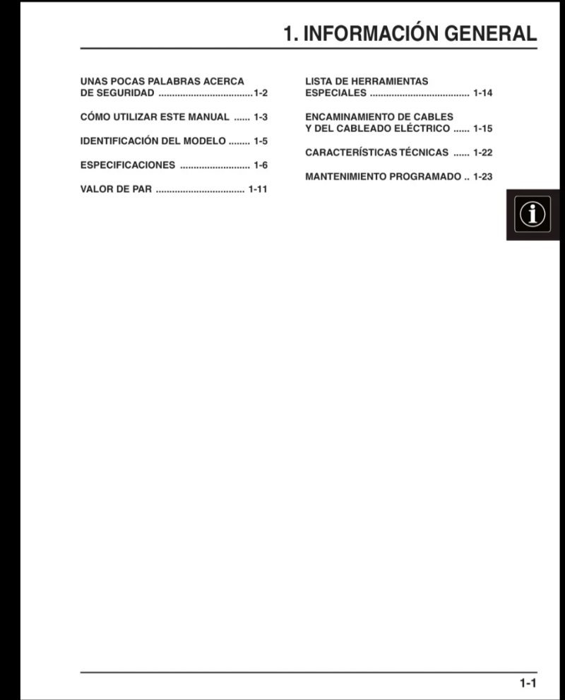 Manual de Taller Honda CBF190WH 2016 - Imagen 2
