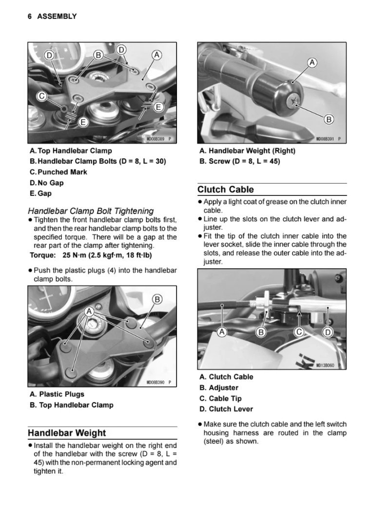 Manual de Taller Kawasaki Z 750R 2011 - Imagen 3