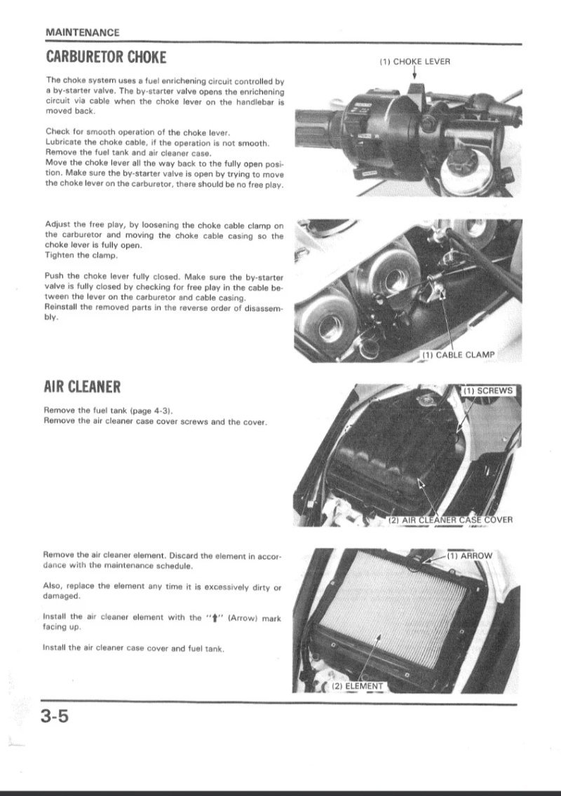 Manual de Taller Honda CBR600F 1989 - Imagen 3