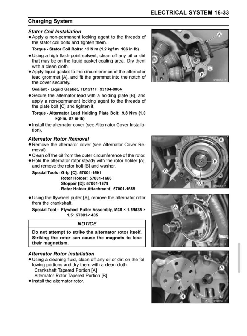 Manual de Taller Kawasaki ZX 636ED 2013 - Imagen 3