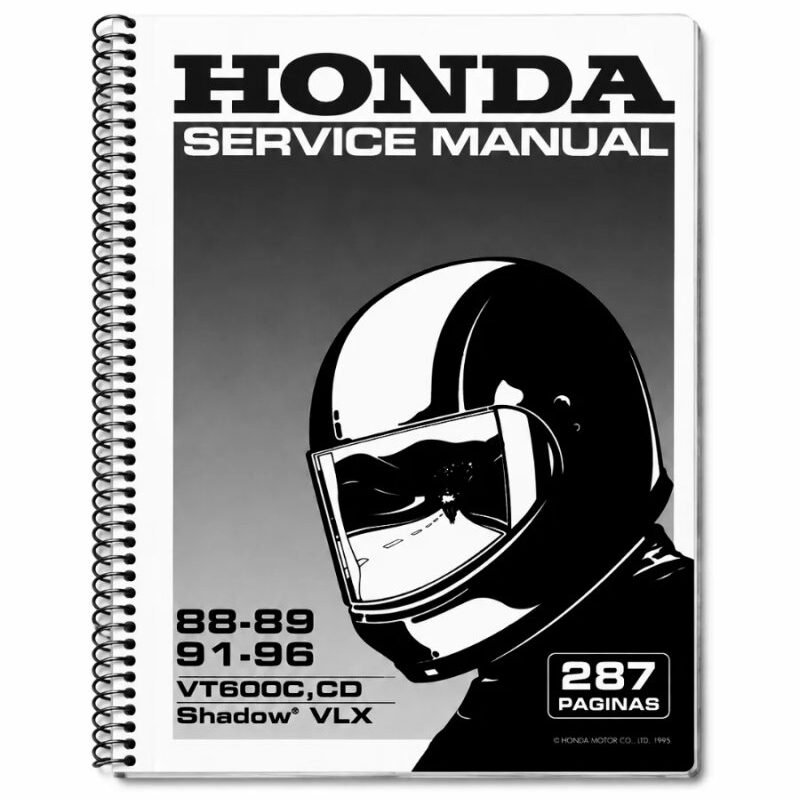 Manual Taller Honda VT600C Shadow VLX 1995