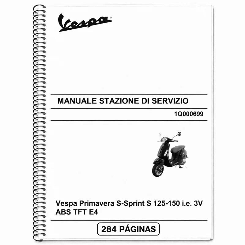 Manual de Taller Vespa PRIMAVERA 2018