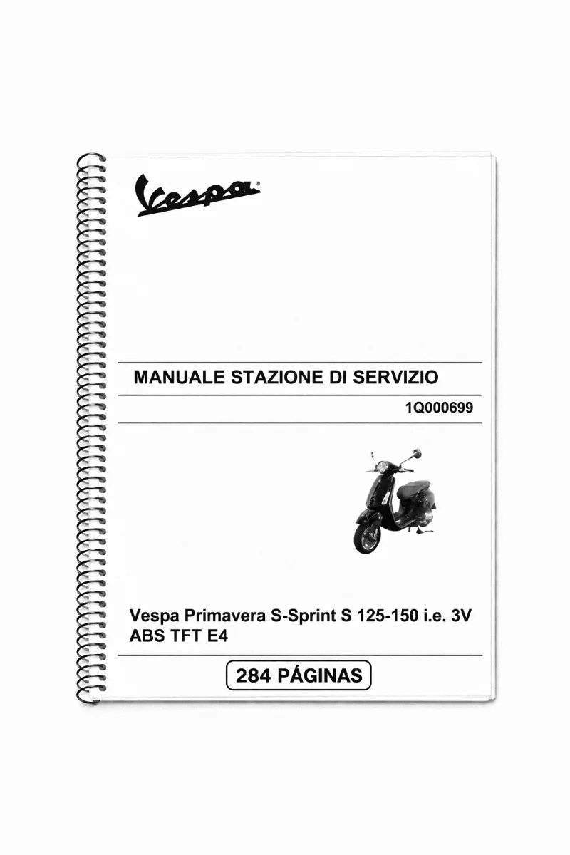 Manual de Taller Vespa PRIMAVERA 2018