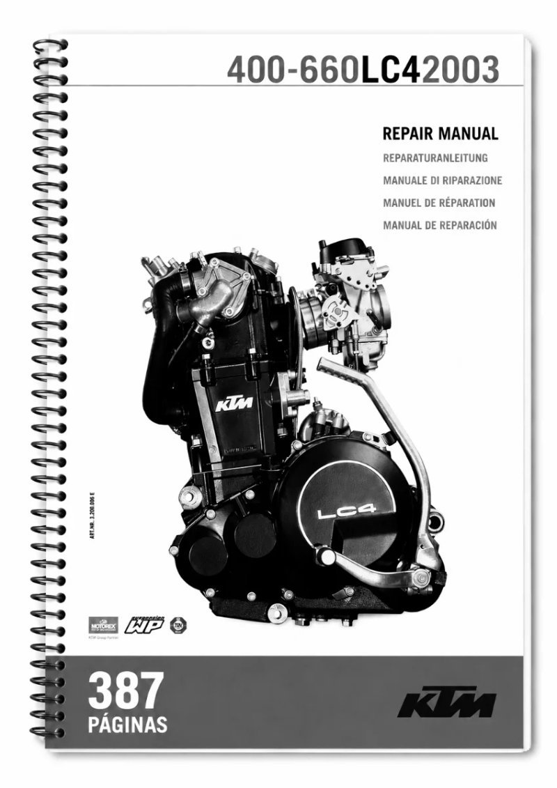 Manual de Taller KTM 640 2003