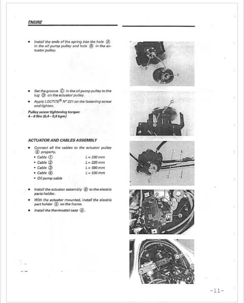 Manual de Taller Aprilia RS 250 945W 1998 - Imagen 3