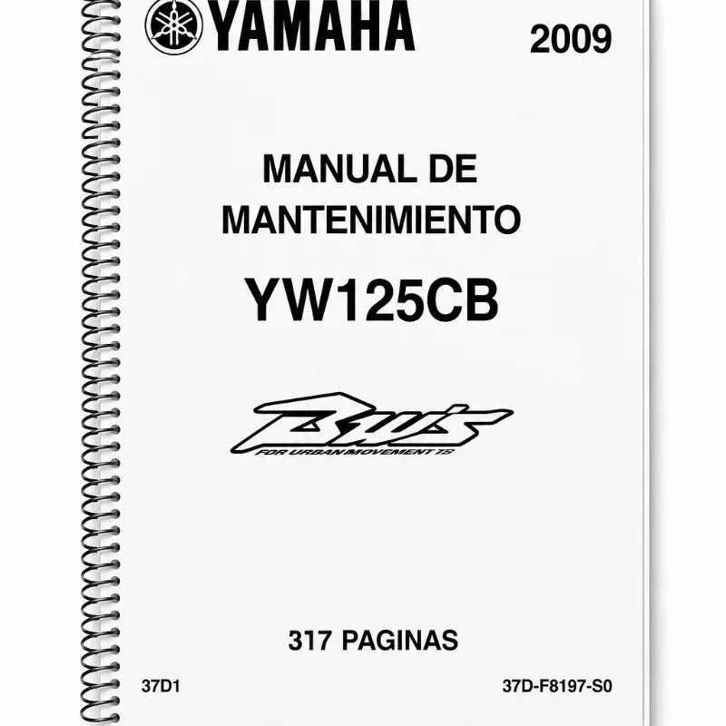 Manual de Taller Yamaha YW125CB 2009