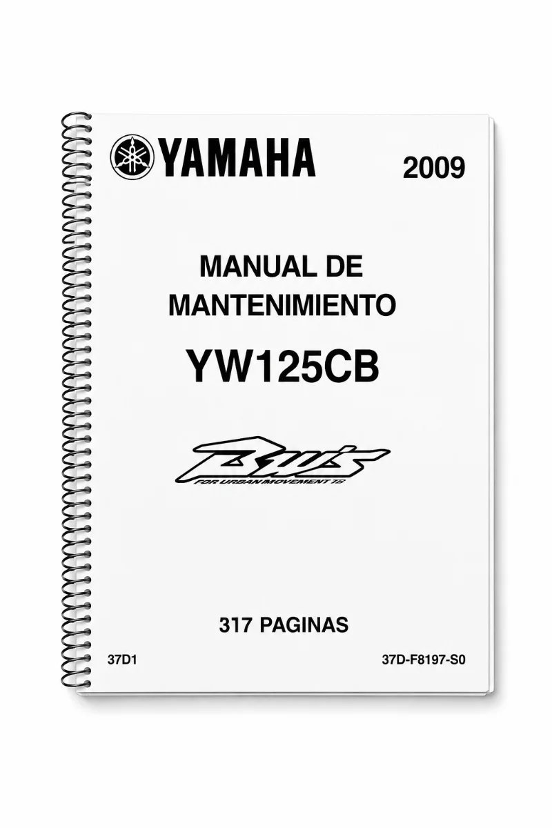 Manual de Taller Yamaha YW125CB 2009