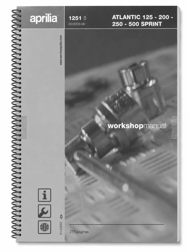 Manual de Taller Aprilia ATLANTIC 125 2005