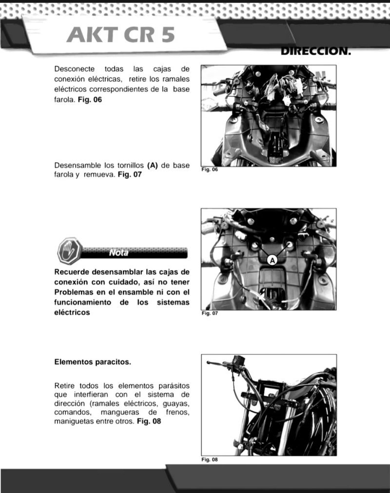 Manual de Taller AKT CR5 2012 - Imagen 3