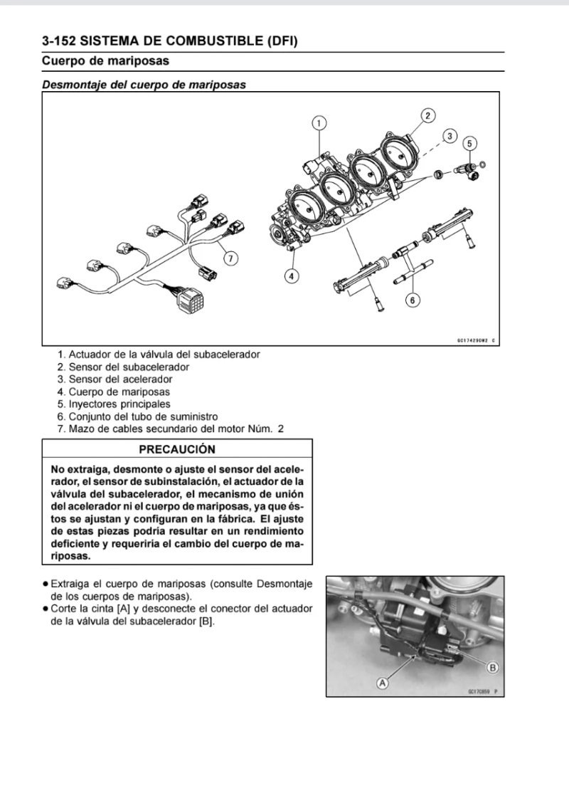 Manual de taller Kawasaki ZX–10R 2008 - Imagen 3