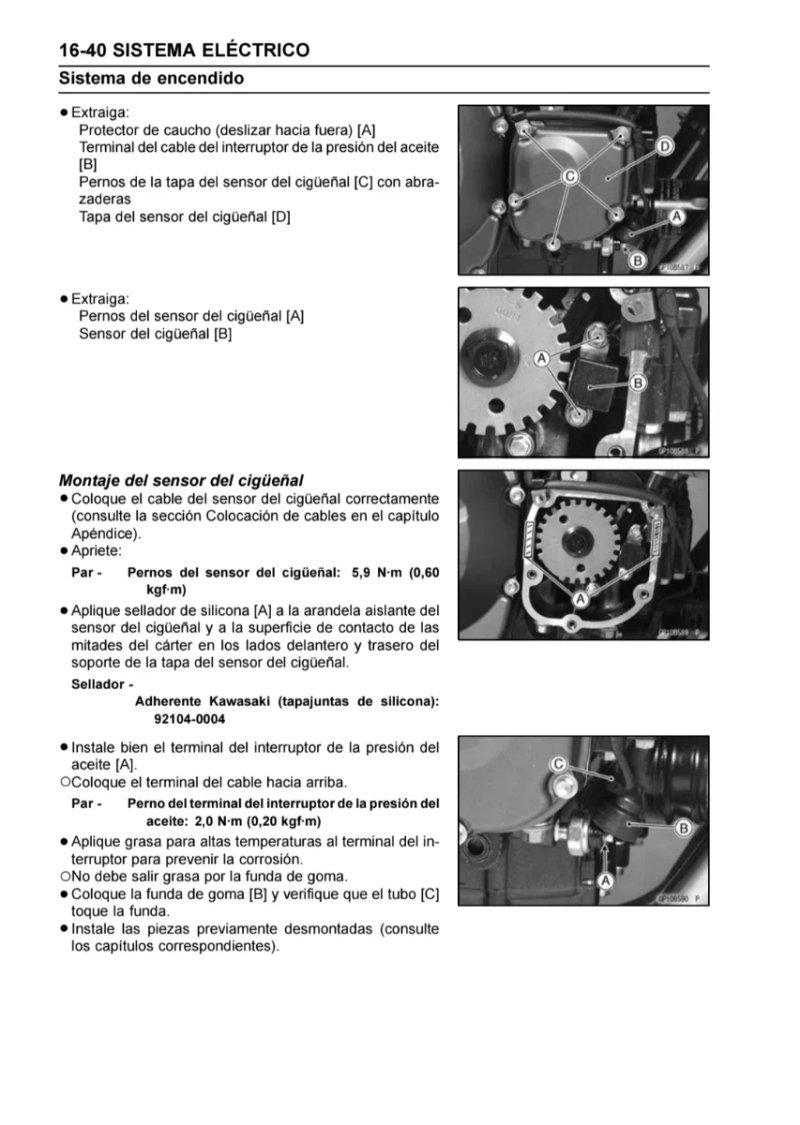Manual de Taller Kawasaki Z750 2007 - Imagen 3
