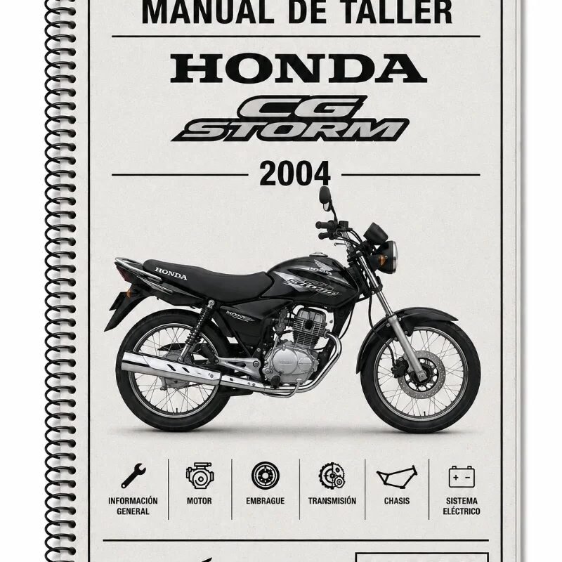 Manual Taller Honda CG Storm 2004