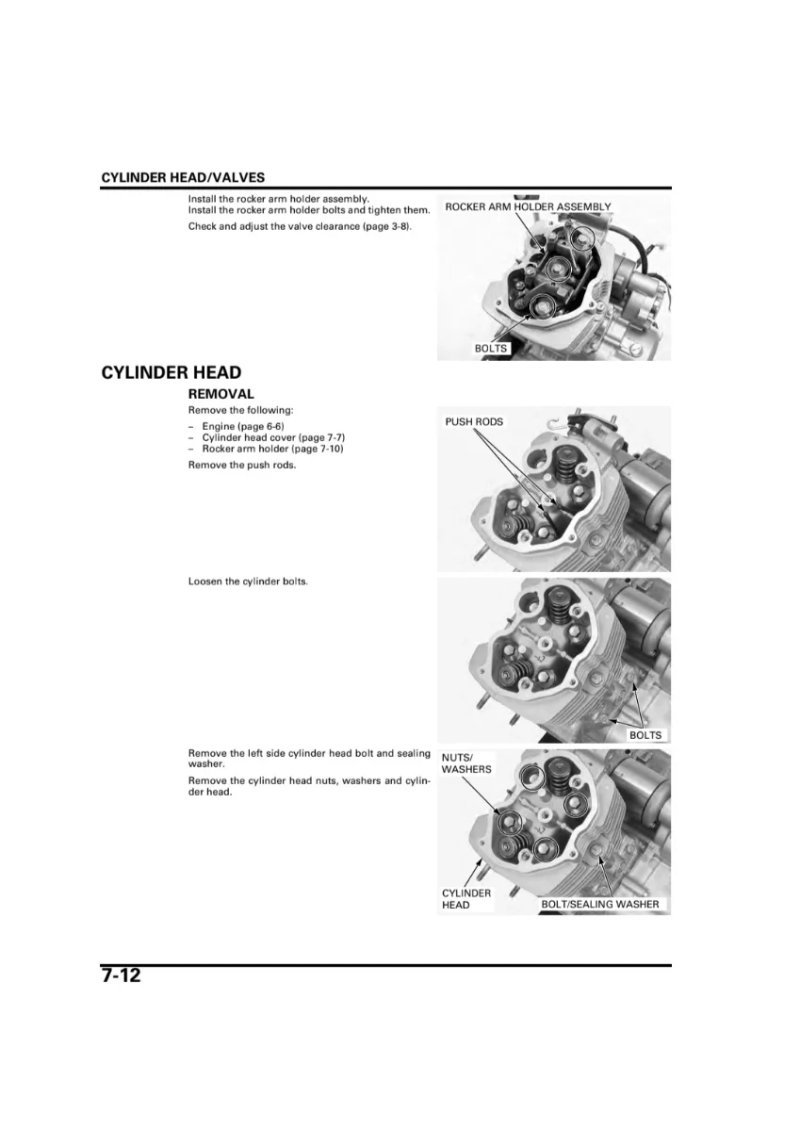 Manual de Taller Honda CG Storm 2004 - Imagen 3