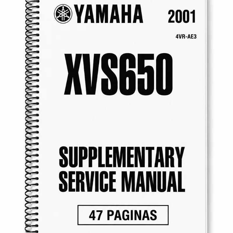 Manual de Taller Yamaha XVS650 2001