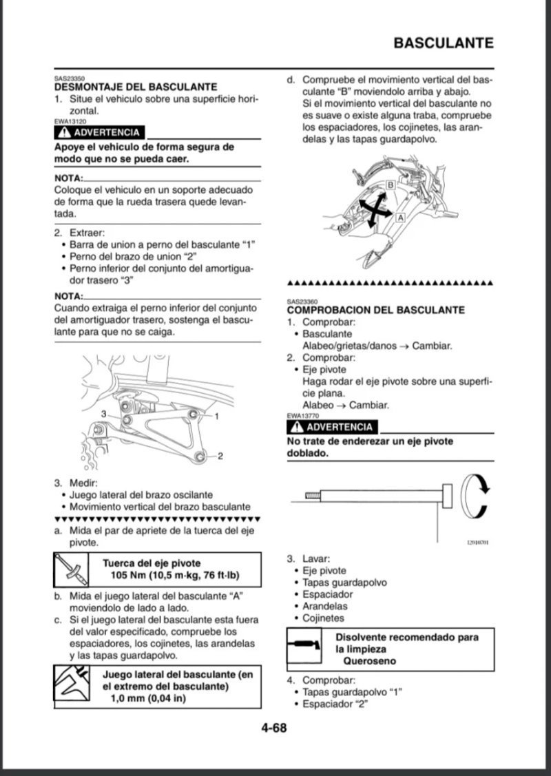 Manual de Taller Yamaha FZ1-N(V) FZ1-S(V) 2006 - Imagen 3