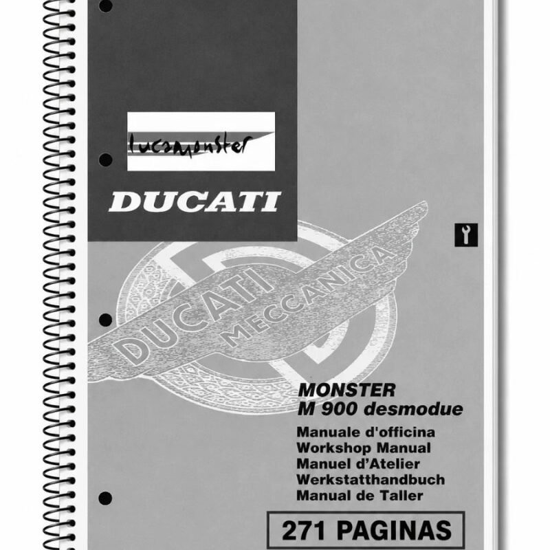 Manual de Taller Ducati Monster M900