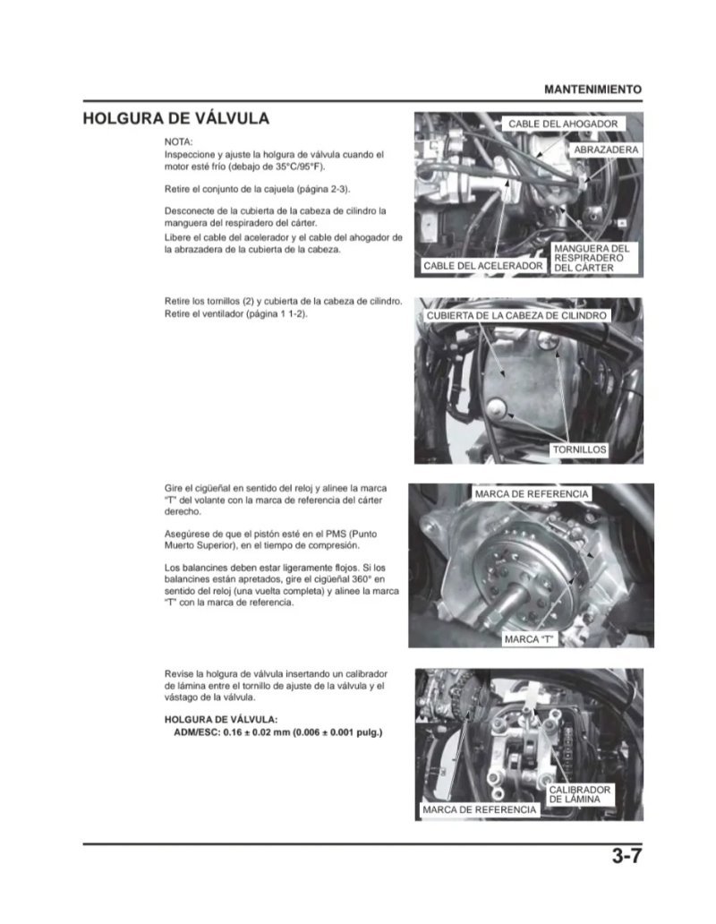 Manual de Taller Honda Dio 110 2013 - Imagen 3