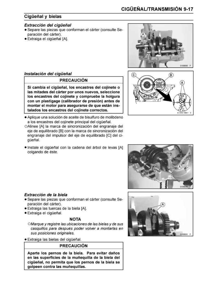 Manual de Taller Kawasaki Ninja 650R 2006 - Imagen 3
