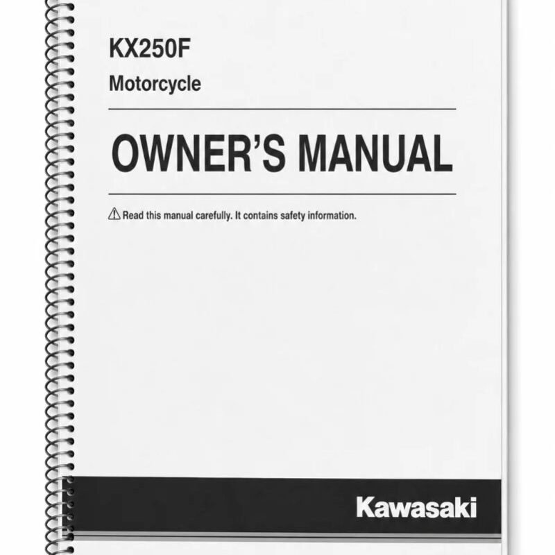 Manual de Taller Kawasaki KX 2015
