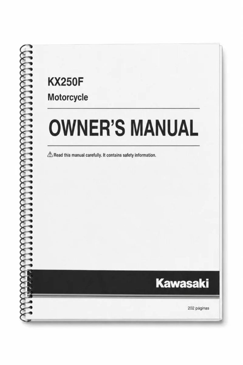 Manual de Taller Kawasaki KX 2015
