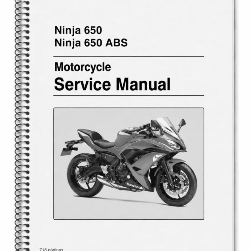 Manual de Taller Kawasaki Ninja 650 2017
