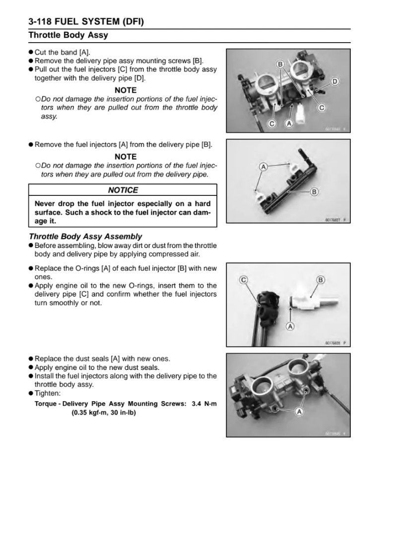 Manual de Taller Kawasaki Ninja 650 2017 - Imagen 3