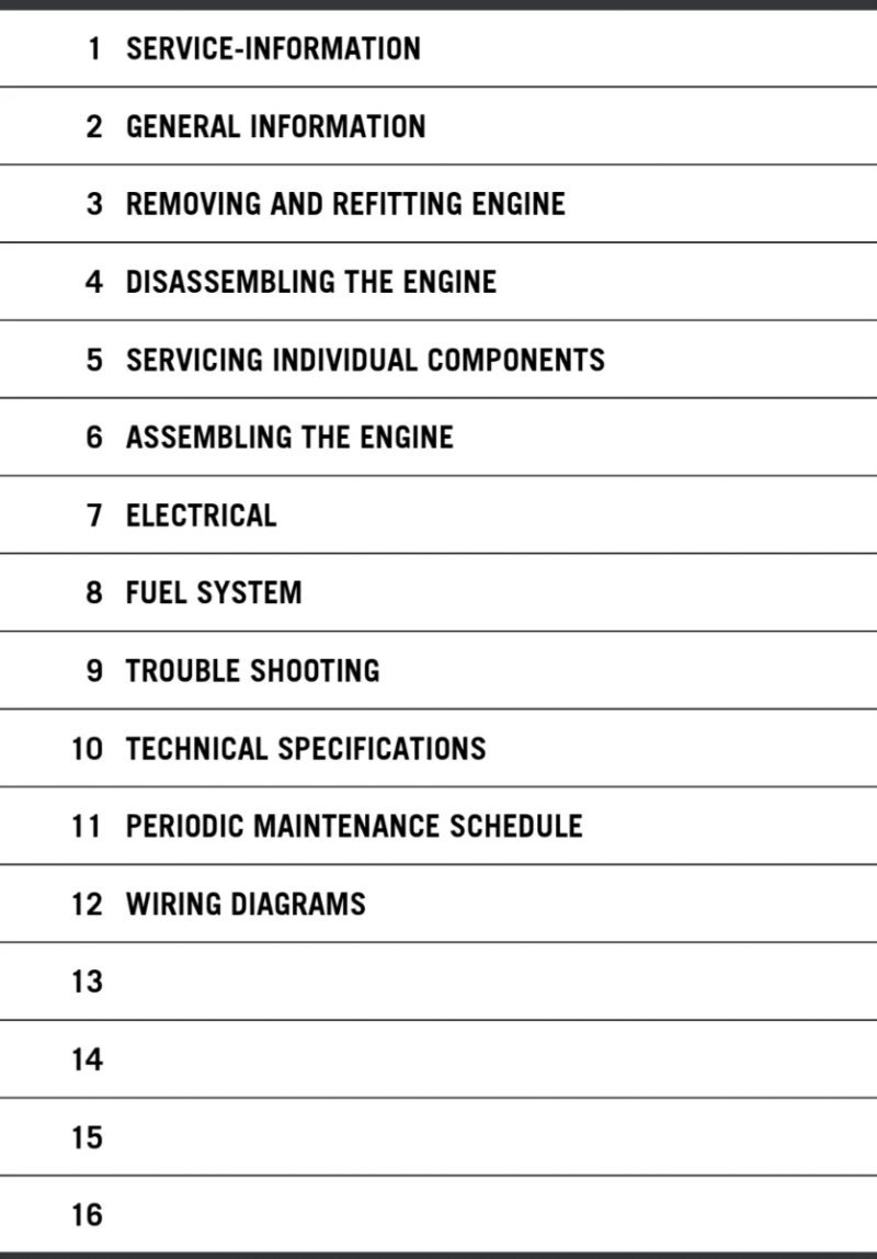 Manual de Taller KTM 1999-2008 (en inglés) - Imagen 2