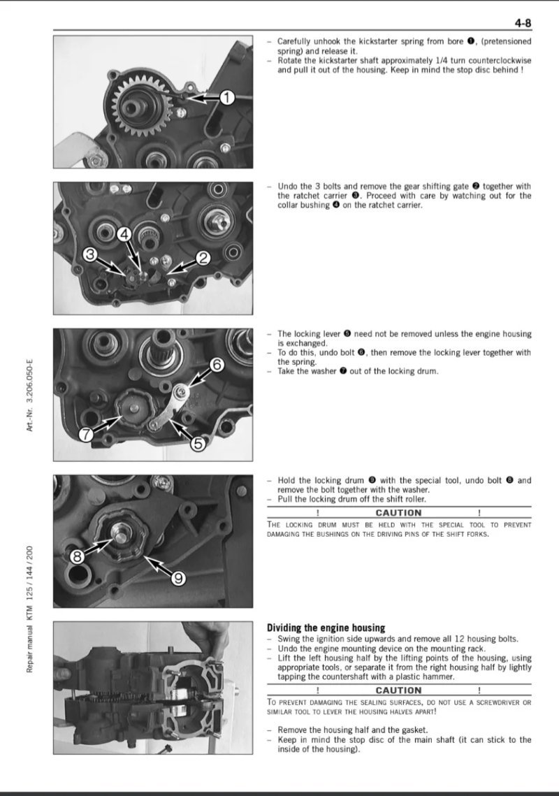 Manual de Taller KTM 1999-2008 (en inglés) - Imagen 3