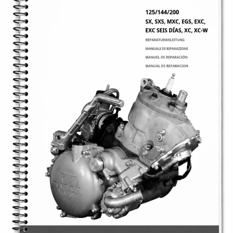 Manual de Taller Reparación KTM 125-200 1999-2008