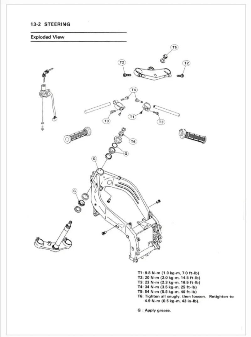 Manual de Taller Kawasaki ZXR400 1991-1999 - Imagen 3