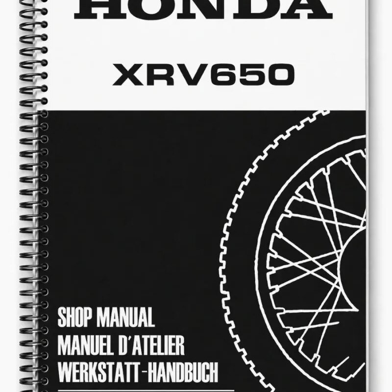 Manual Taller Honda XRV650 1988-1989