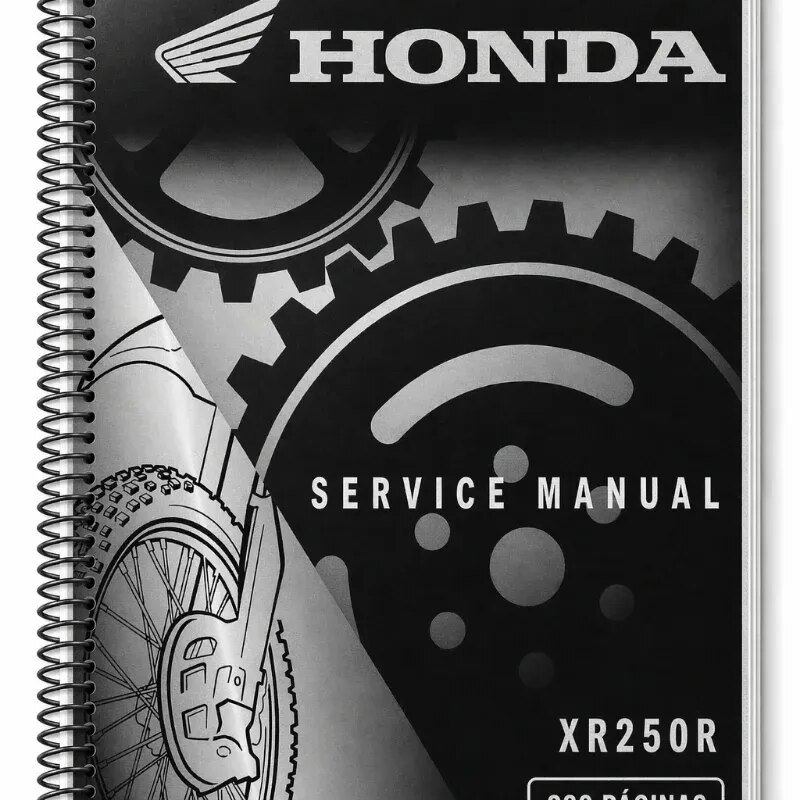 Manual de Taller Honda XR250R 1996