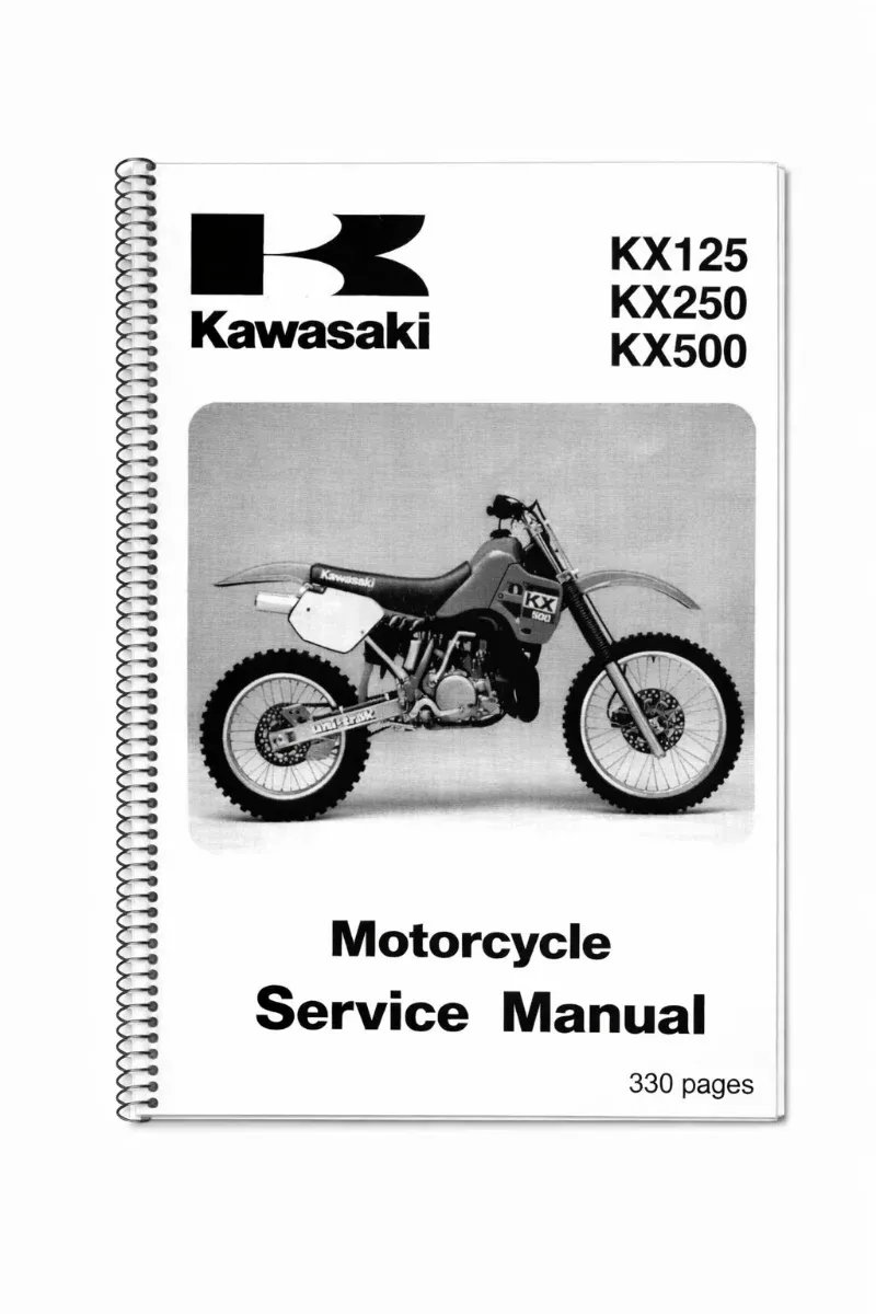 Manual de Taller Kawasaki KX125 KX250 KX500