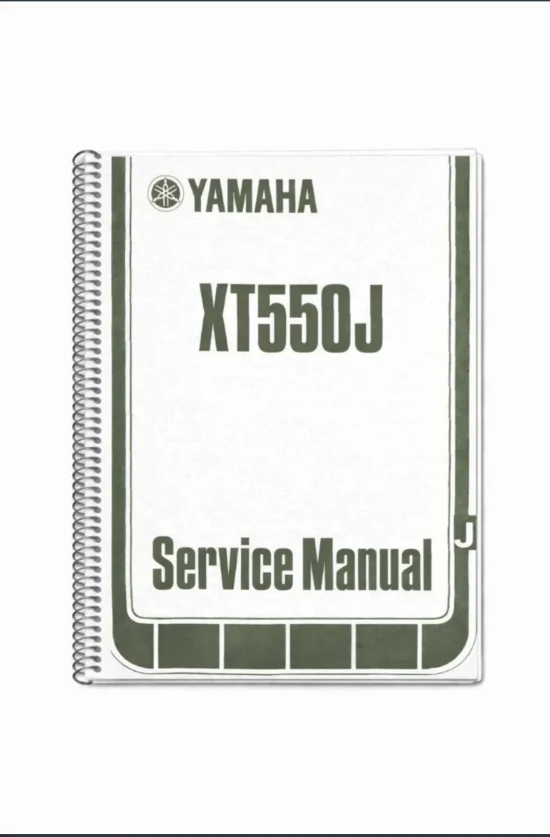 Manual de Taller Yamaha XT550J