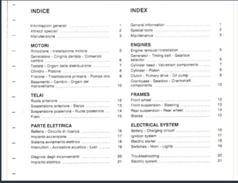Manual de Taller Gilera 350-500-600 - Imagen 2