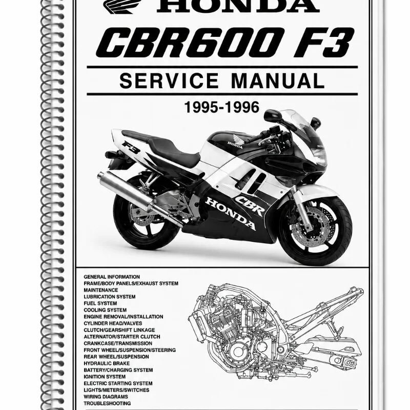Manual de Taller Honda CBR600 F3 1995-1996