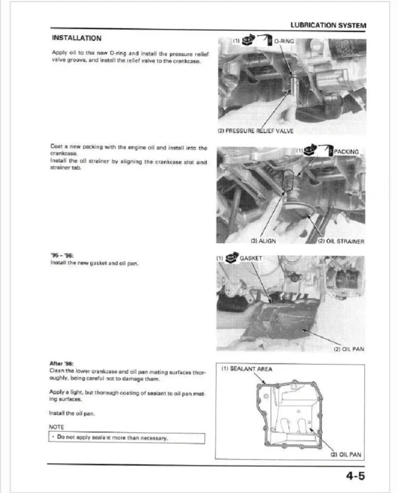 Manual de Taller Honda CBR600 F3 1995-1996 - Imagen 3