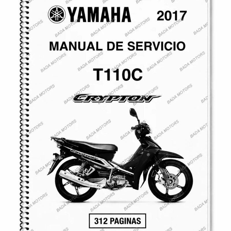 Manual de Taller Yamaha T110C 2017